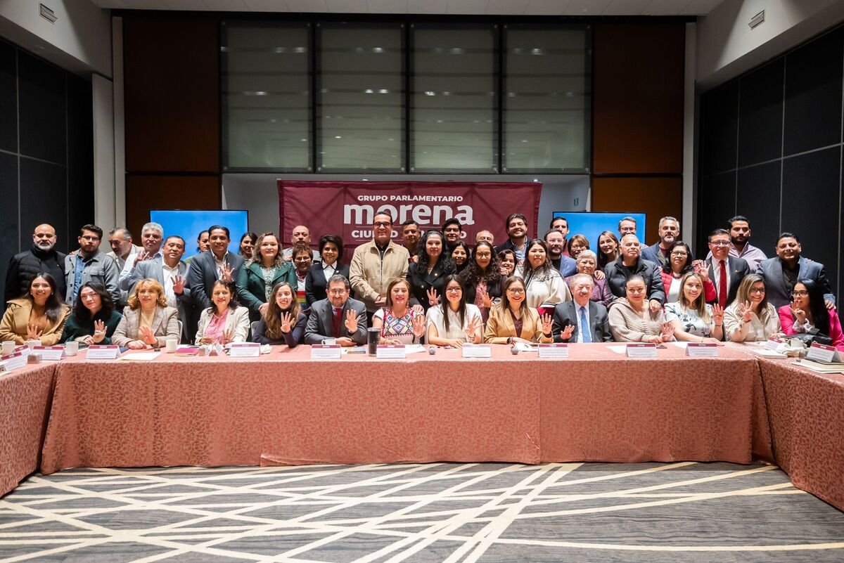 Sesión Plenaria del Morena de cara al segundo periodo de sesiones. (Foto: especial)