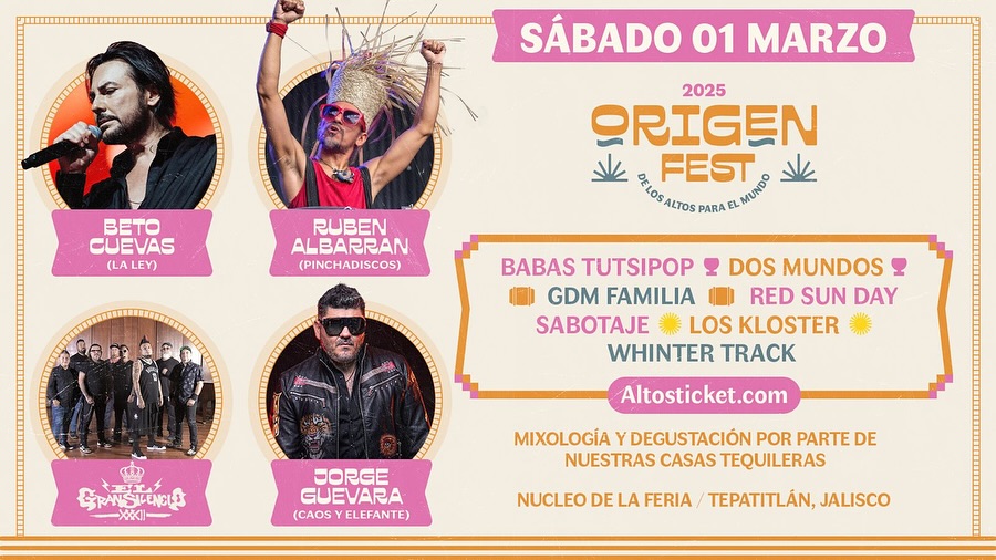 Tepatitlán de Morelos, en Los Altos de Jalisco, será sede de la tercera edición del Origen Fest. (Especial)