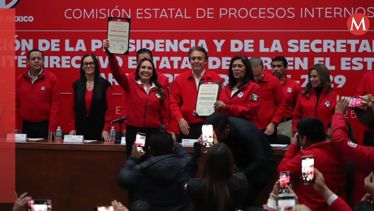 La Comisión Estatal de Procesos Internos del PRI declaró electas a Cristina Ruiz Sandoval y Brenda Alvarado Sánchez. | Foto: Iván Carmona