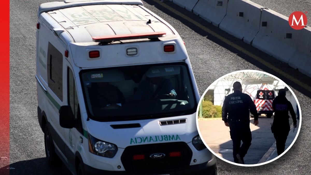 Los paramédicos trasladaron al hombre al hospital donde después perdió la vida (Especial)