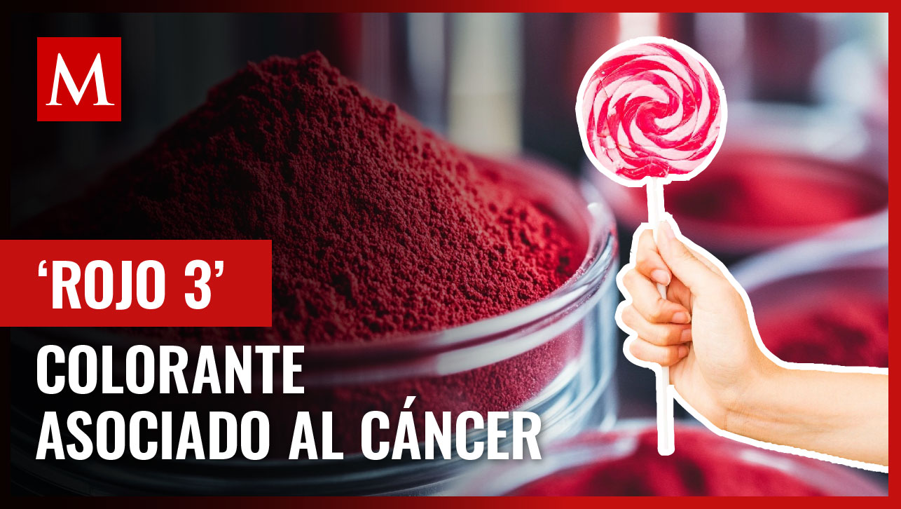 ¿En qué alimentos se encuentra el colorante 'Rojo 3'? Te contamos por qué se asocia al cáncer