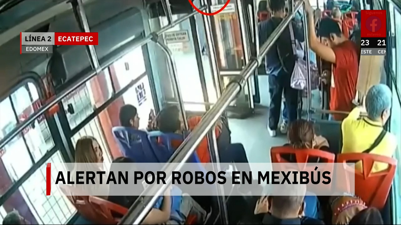 Aumento de robos de celulares en el Mexibús preocupa a usuarios