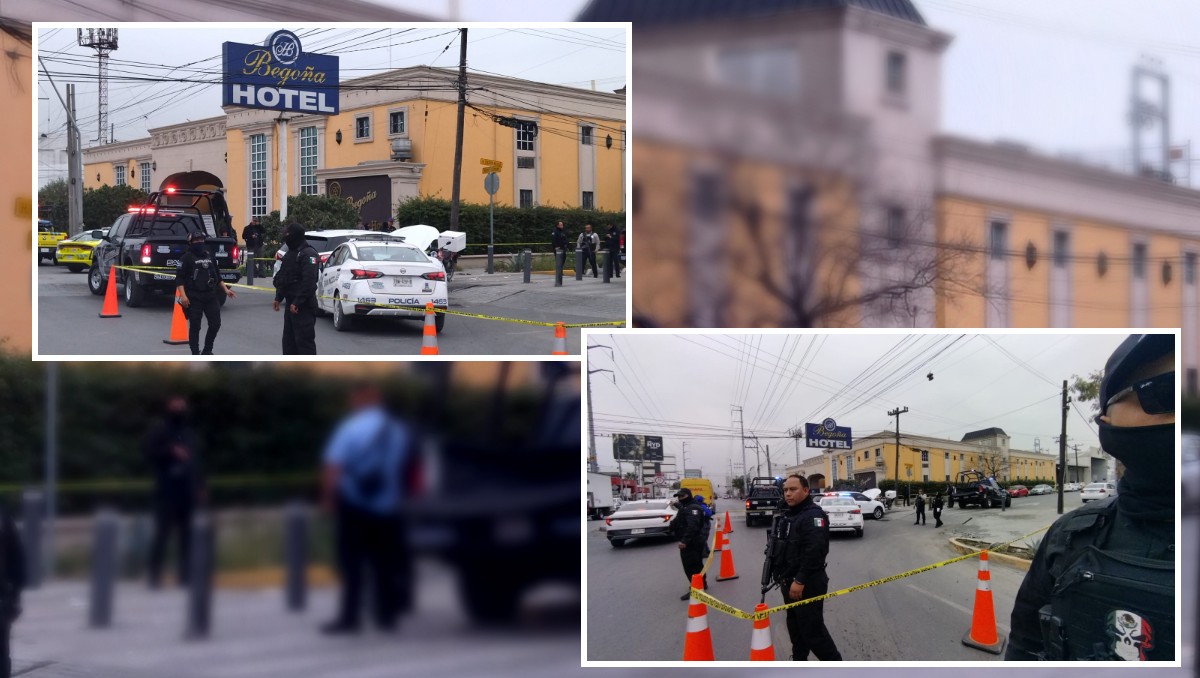 La persecución inició en San Nicolás y terminó en Monterrey. Fotos: Sandra González