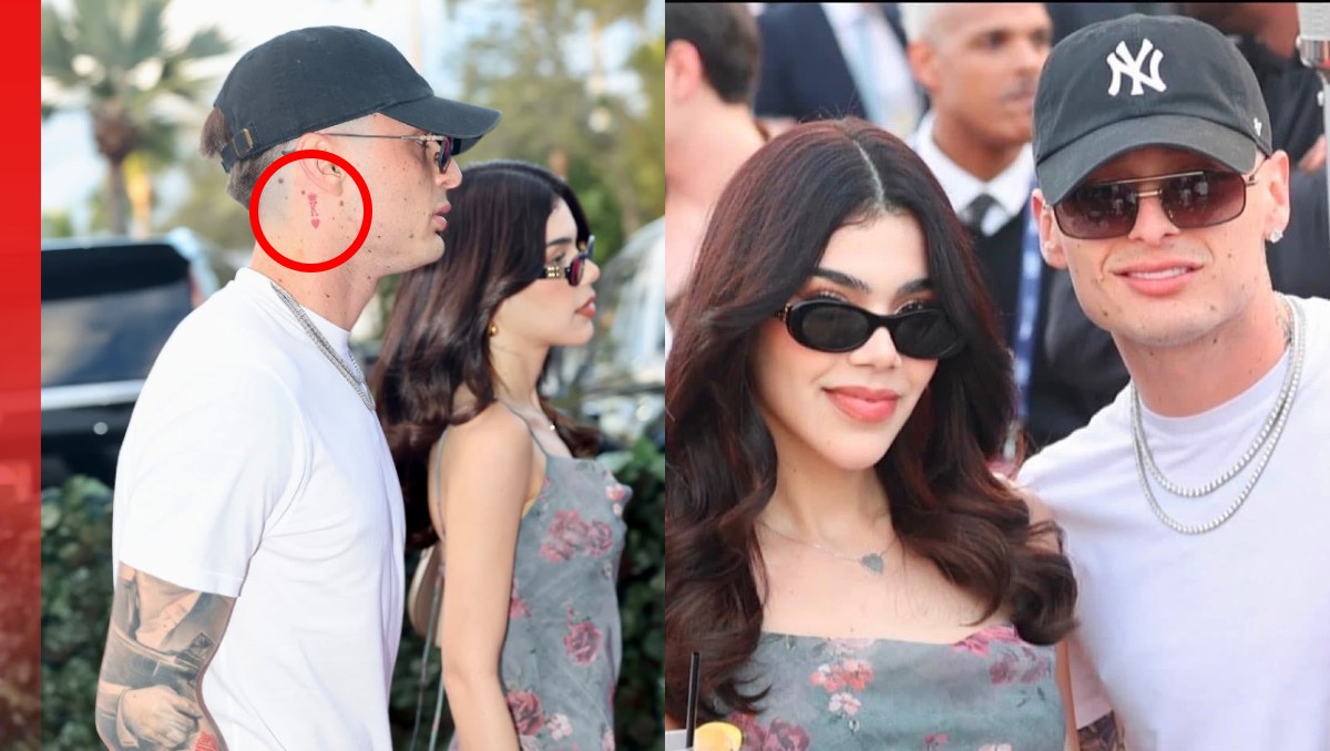 ¿Peso Pluma se tatuó la inicial de Kenia Os?  | Especial