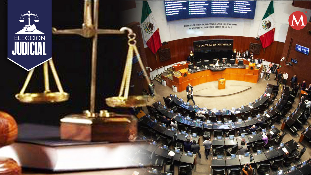 Senado realiza tómbola para elegir candidatos inscritos en Poder Judicial. | Diseño: Óscar Ávila