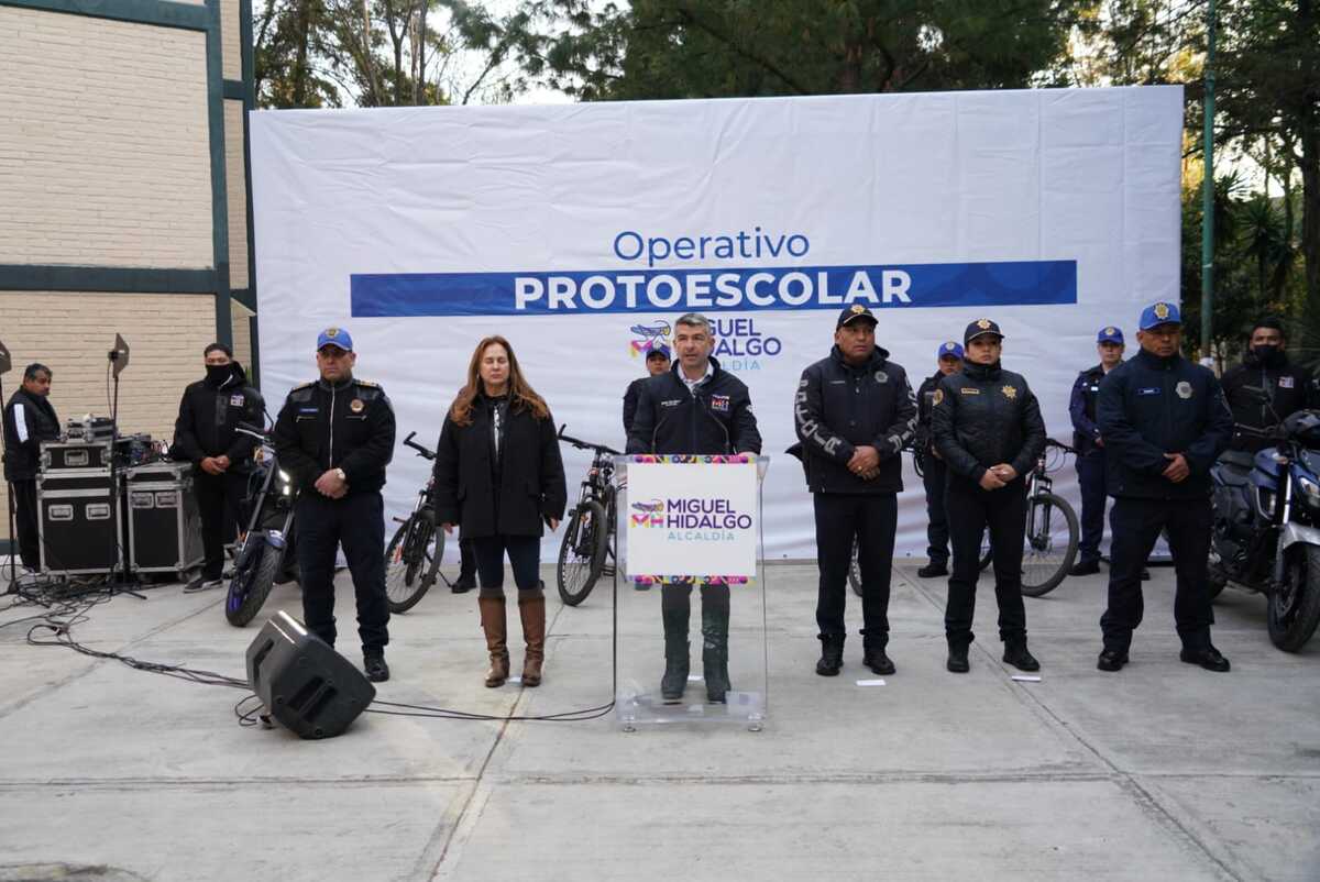 Alcaldía Miguel Hidalgo comienza operativo para vigilar escuelas de nivel básico y medio superior (foto: especial)