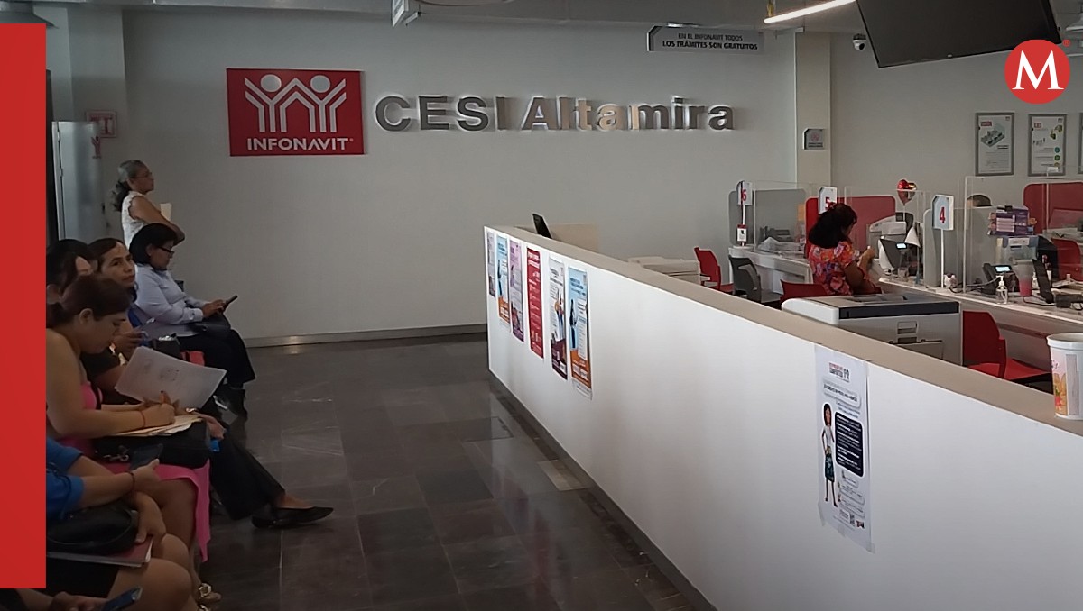 Centro de atención de Infonavit en Altamira, Tamaulipas. (Víctor Durán)