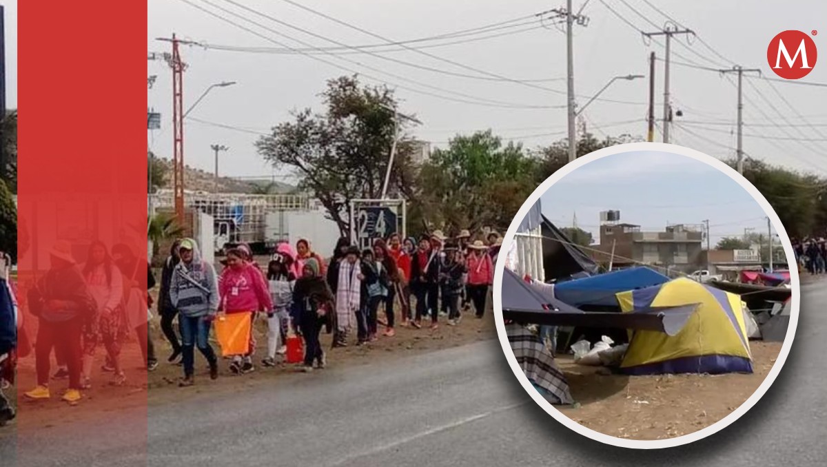 Explosión en campamento de peregrinos en León.