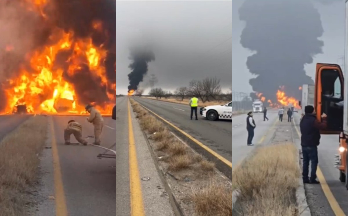 Explota pipa en Nava, Coahuila. l Especial