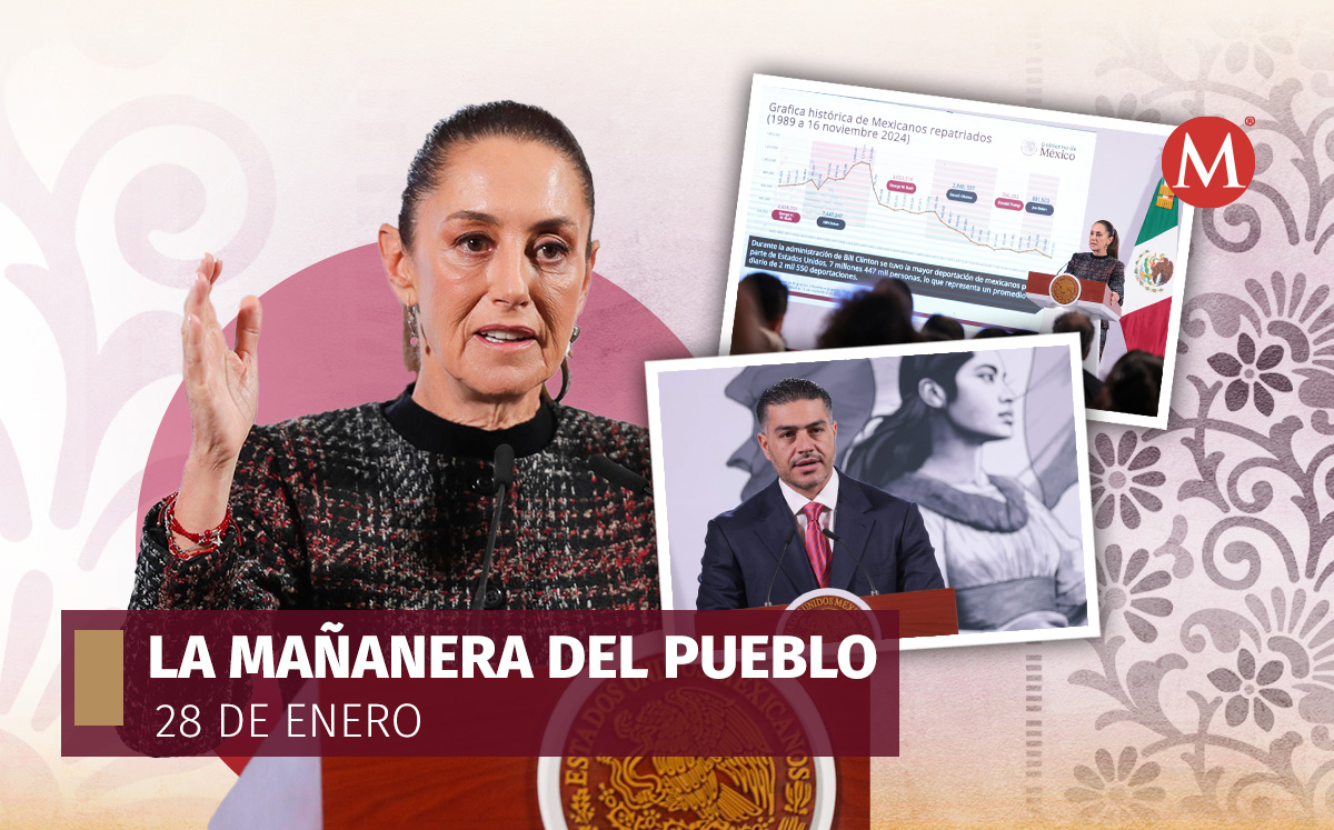 La Mañanera del Pueblo hoy 28 de enero | Foto: Especial