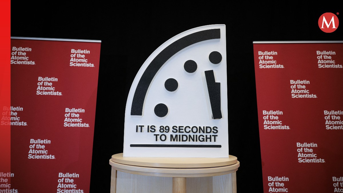 El Reloj del Día del Juicio fue creado durate la Guerra Fría. | AFP