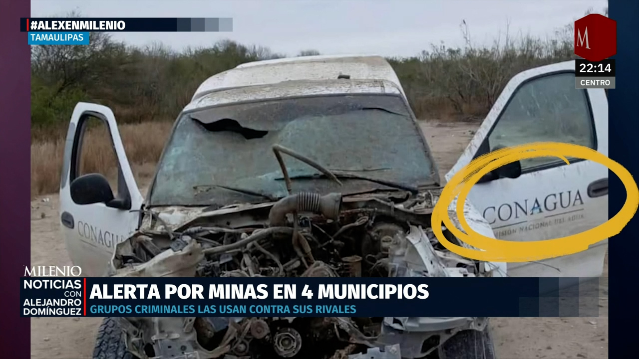 Autoridades de Tamaulipas en alerta por explosiones de dispositivos artesanales en vialidades
