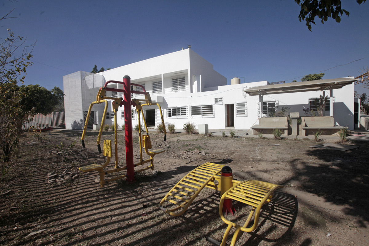 En el Centro Infantil Rafa Márquez la autoridad municipal pretende dar cabida a 150 migrantes. (Fernando Carranza)