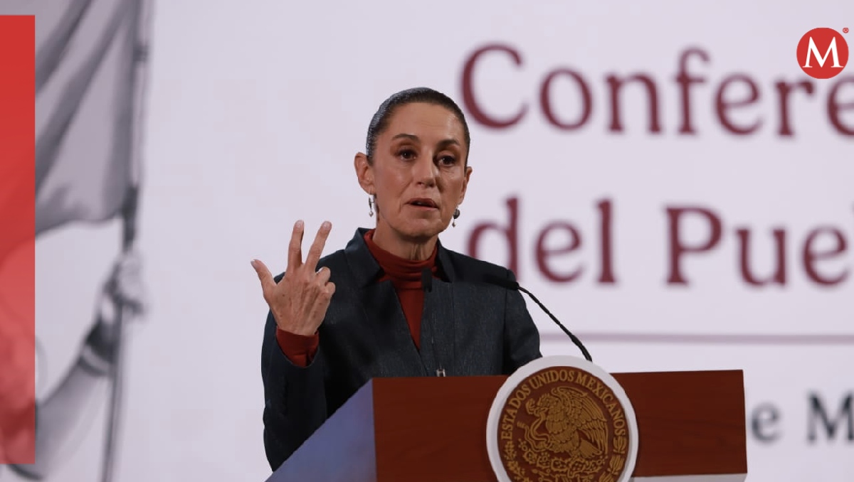 Conferencia de la Presidenta en Palacio Nacional el 29 de enero. | Juan Carlos Bautista