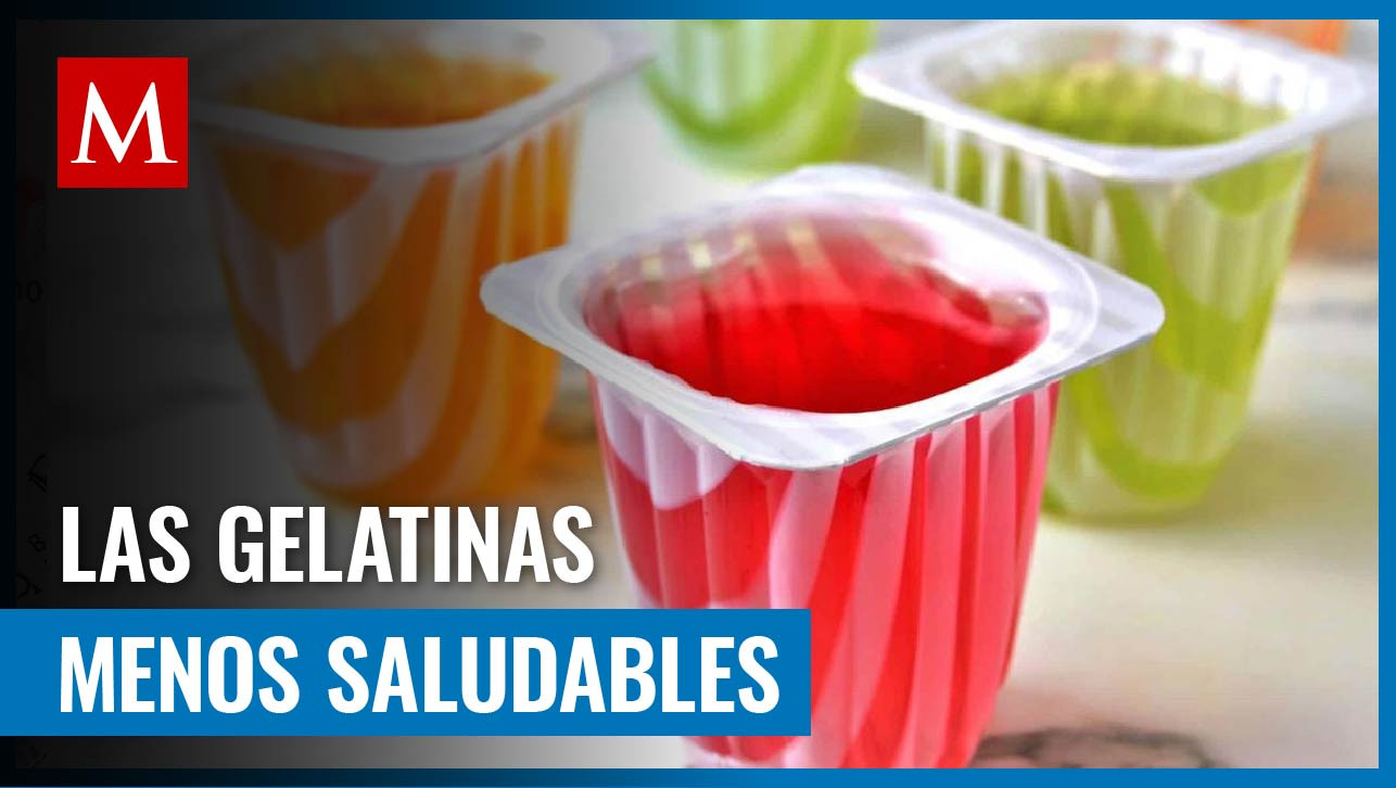 Estas son las marcas de gelatina que contienen más azúcar y no son tan buenas para tu salud
