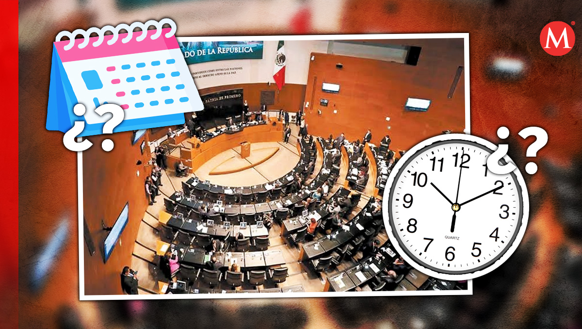 Fecha y hora oficial de insaculación en el Senado. | Foto: especial