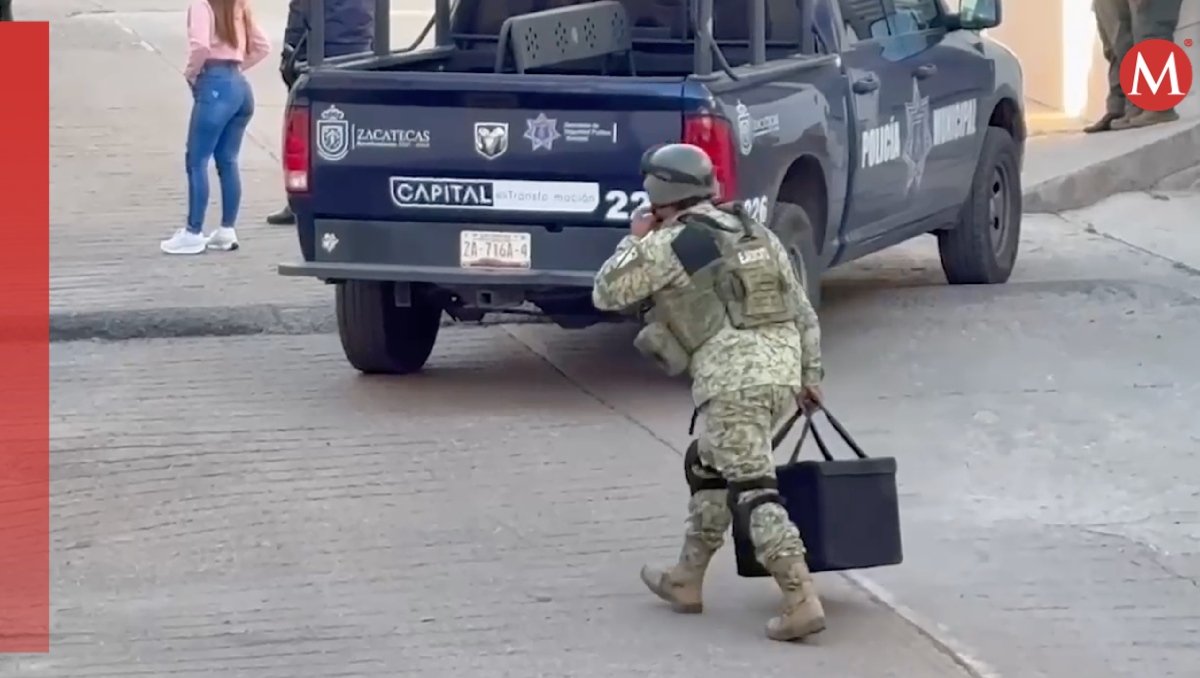 Las fuerzas del Ejército intervinieron, una vez se identificó el explosivo. | Especial