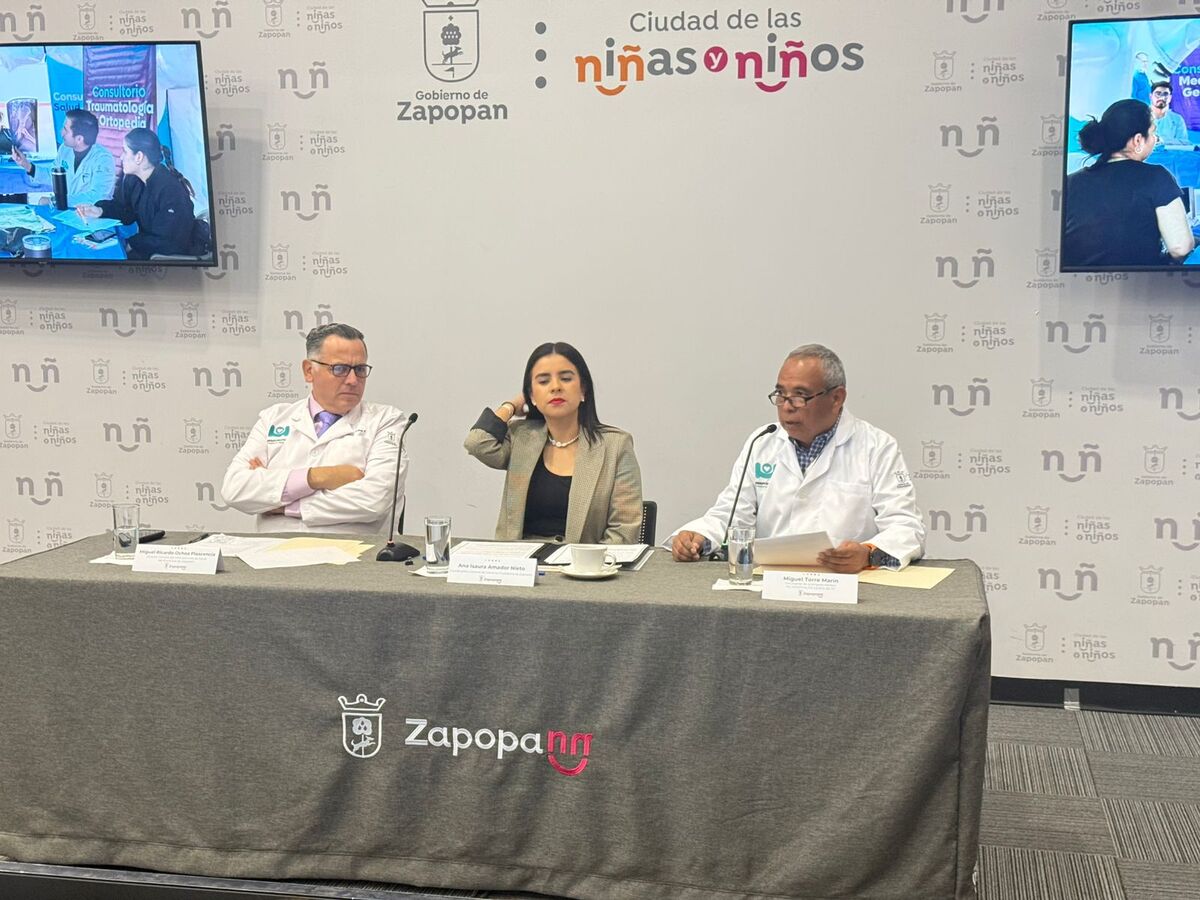 Presentan resultados de la brigada ‘Hospitalito Cerca de ti’. (Pablo Núñez)