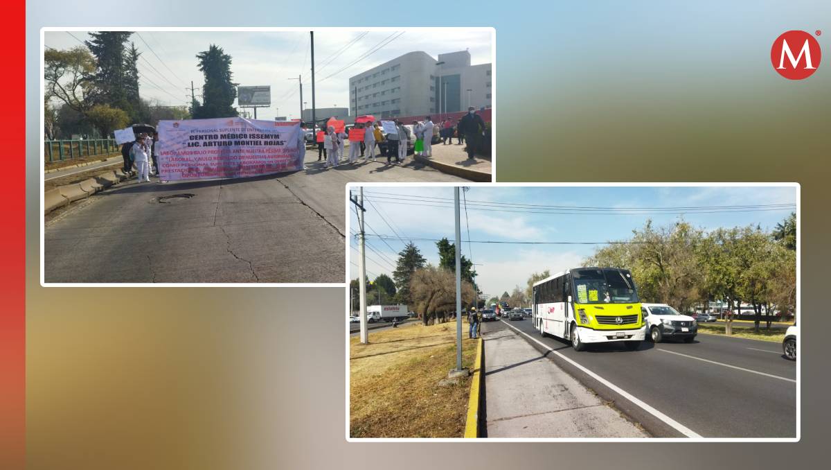 La protesta en Paseo Tollocan ha generado afectación vial de dos kilómetros. Foto: (Monserrat Mata)