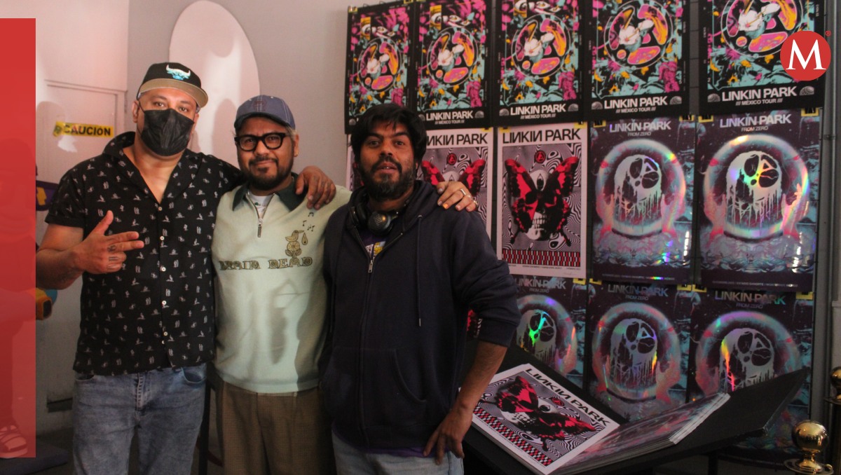 Realizan un mural por el regreso de Linkin Park en México | Especial