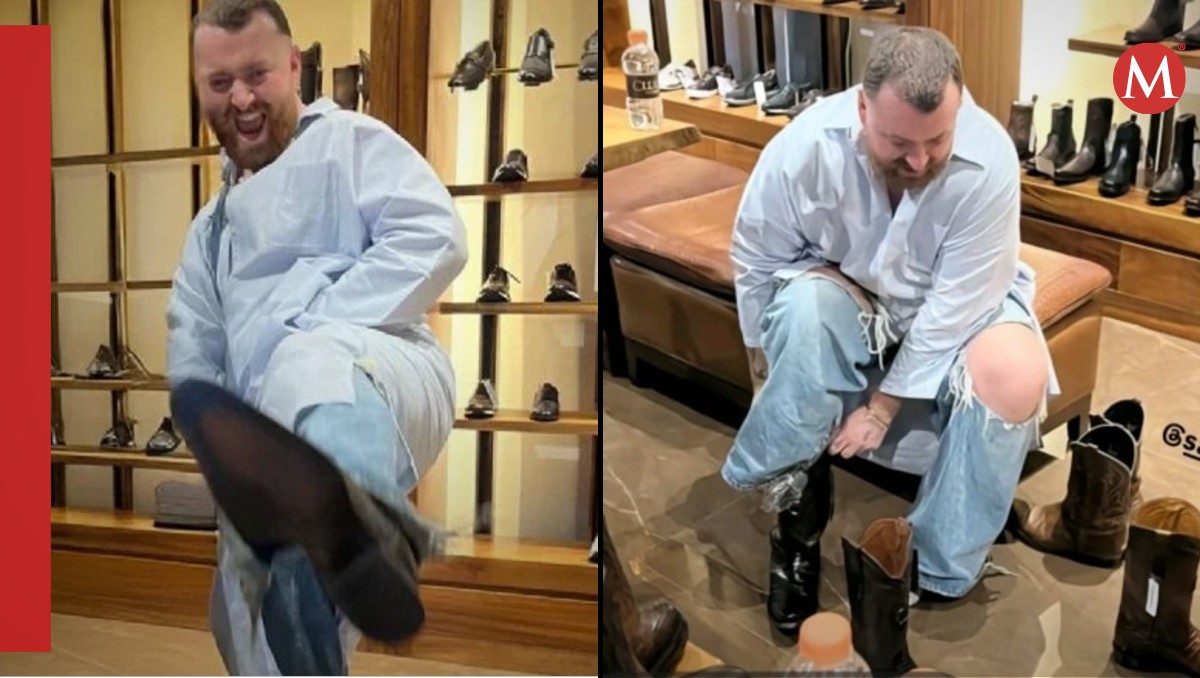 Sam Smith compra unas exclusivas botas en Guanajuato, tras su arrollador éxito en la Feria de León | ESPECIAL