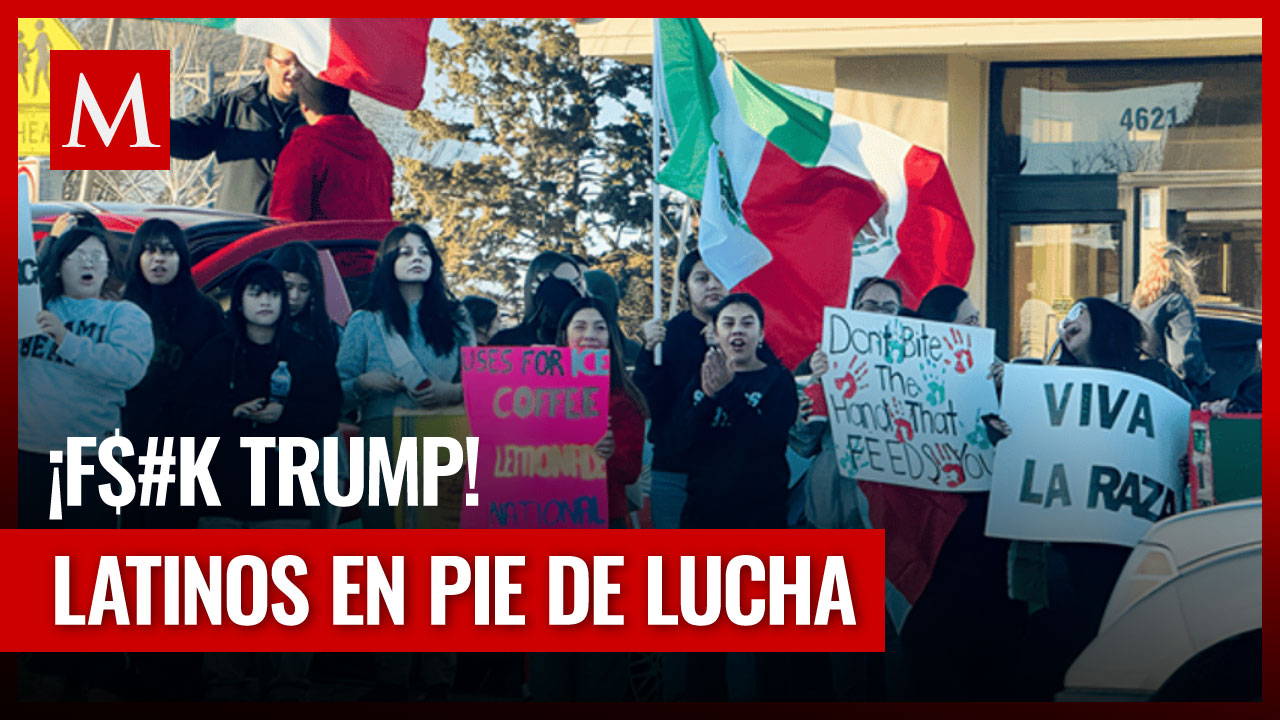 ¡Viva la raza! Manifestantes latinos alzan la voz en Nebraska