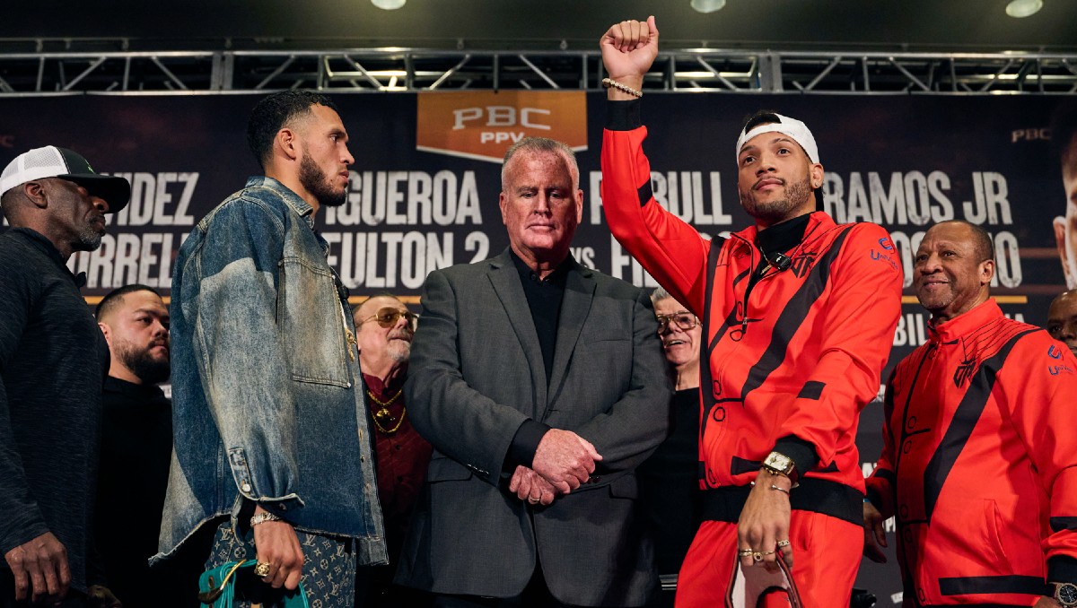 David Benavidez y Morrell Jr expondrán sus títulos y récords invictos (X: @premierboxing)