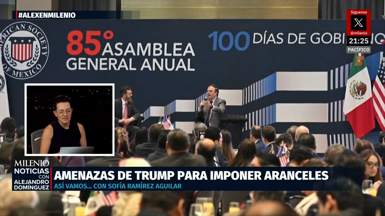 Ebrard pide optimismo ante negociación | Así vamos con Sofía Ramírez Aguilar