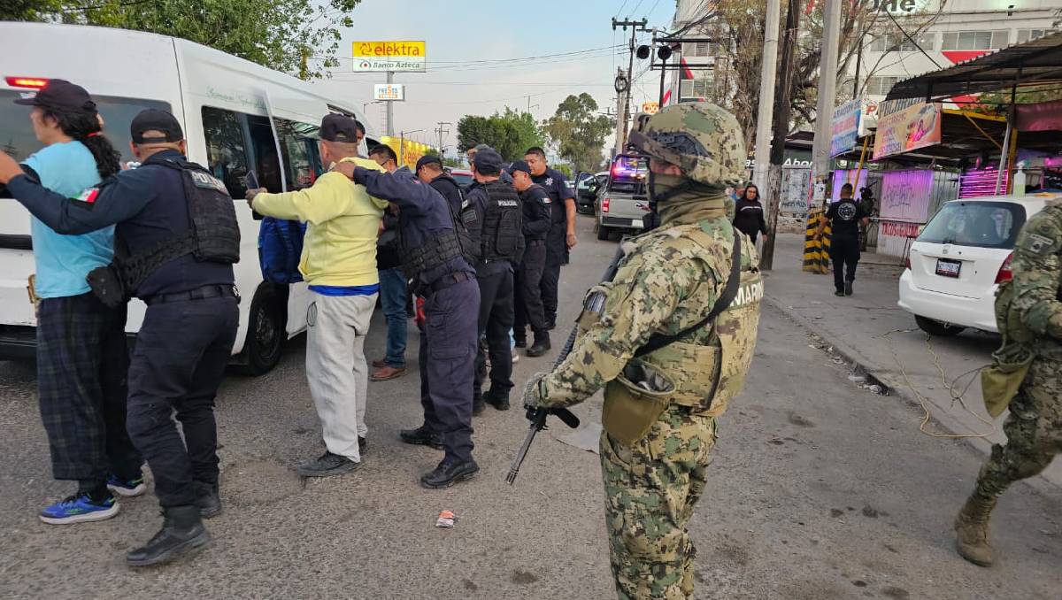 En Ecatepec realizarán inspecciones a los usuarios del transporte público. Foto: (Especial)