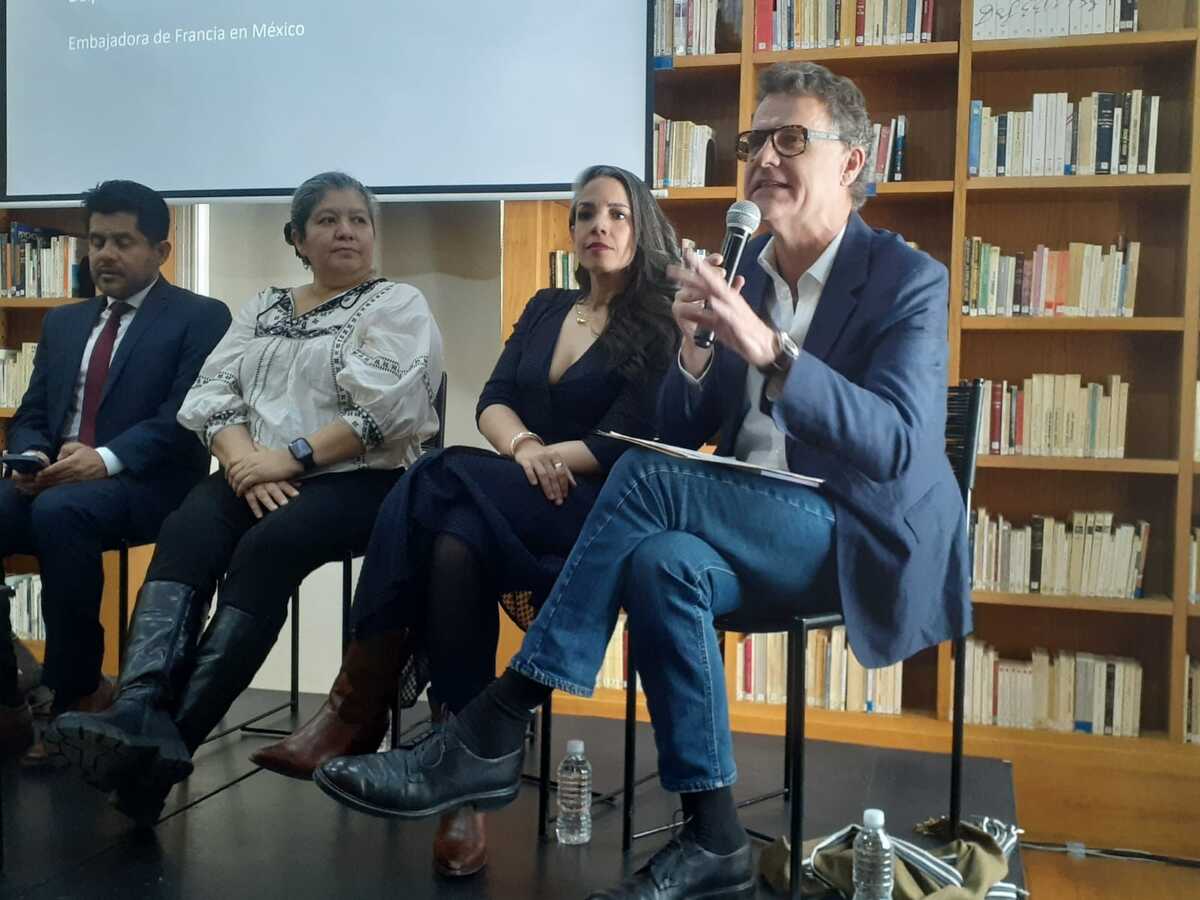 El encuentro se dio en la Casa de Francia de la Zona Rosa. (Foto: José Juan de Ávila)