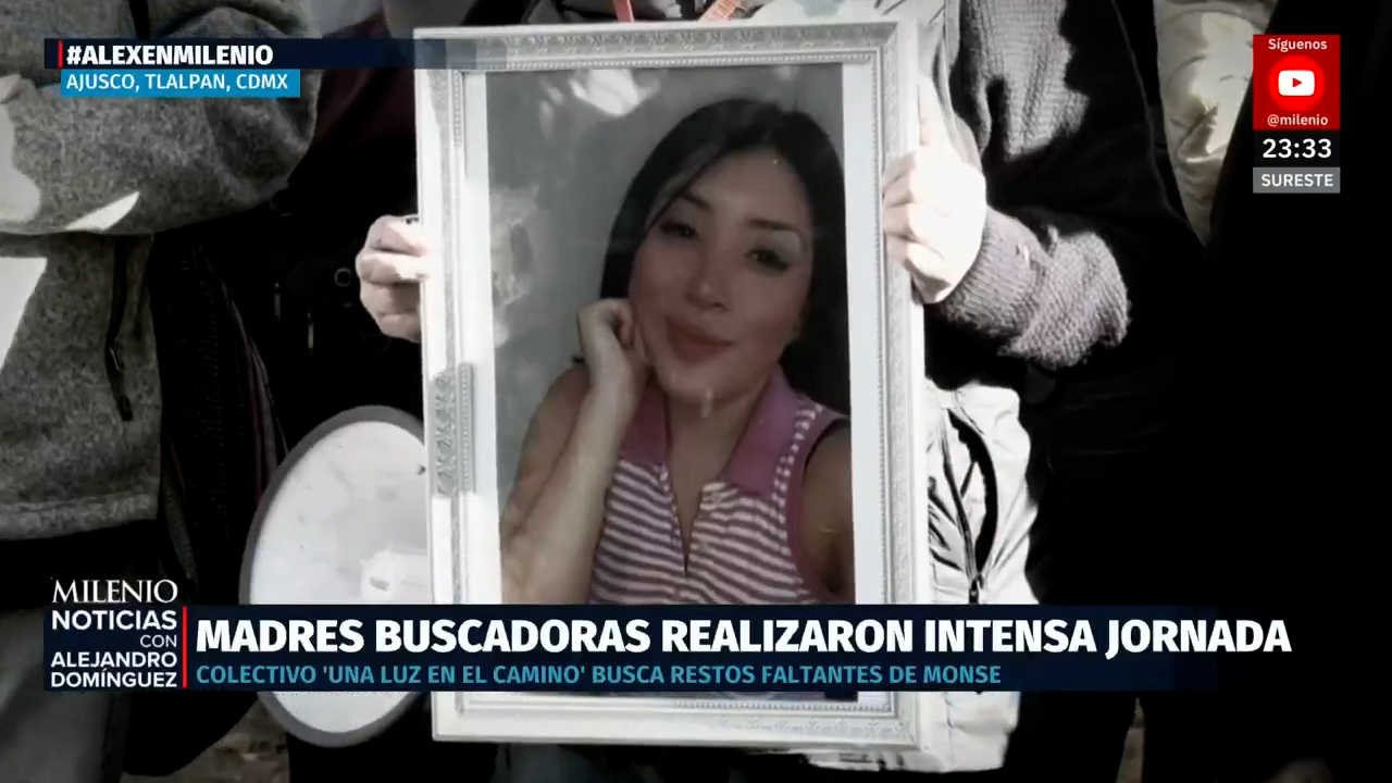 Madre de Monserrat promete buscar los restos de su hija hasta el último diente