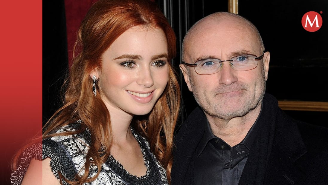 Phil Collins y Lily Collins