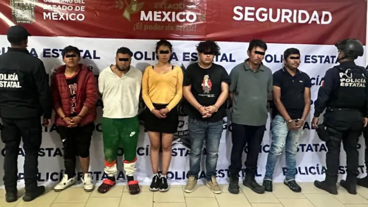 Ocho presuntos miembros de la Familia Michoacana fueron detenidos en Temascalcingo, Edomex