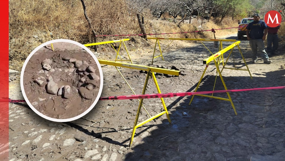 Autoridades piden tener precaución en zona de géiser en Jalisco (Fotos: Dalia Rojas | Diseño: Milenio)