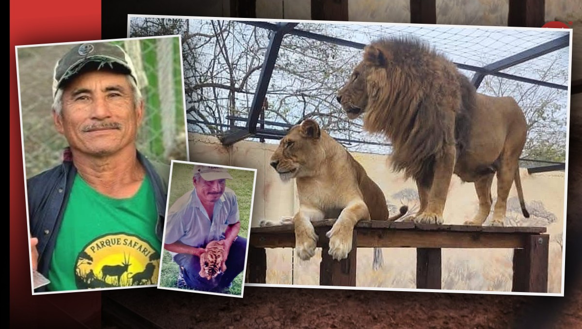 Don Oscar Tovar, cuidador que murió por ataque de león en Altamira. | Especial