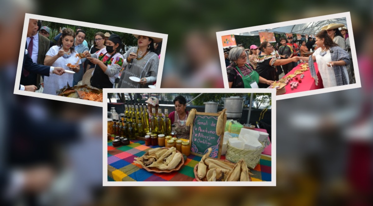 La jefa de Gobierno invitó a los ciudadanos a acudir a la Feria del Tamal. (Foto: especial)