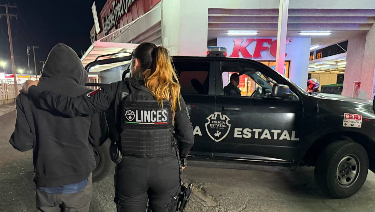 Menor fue auxiliado por Policía Estatal que vagaba por la Central Nueva en Tlaquepaque (Cortesía)