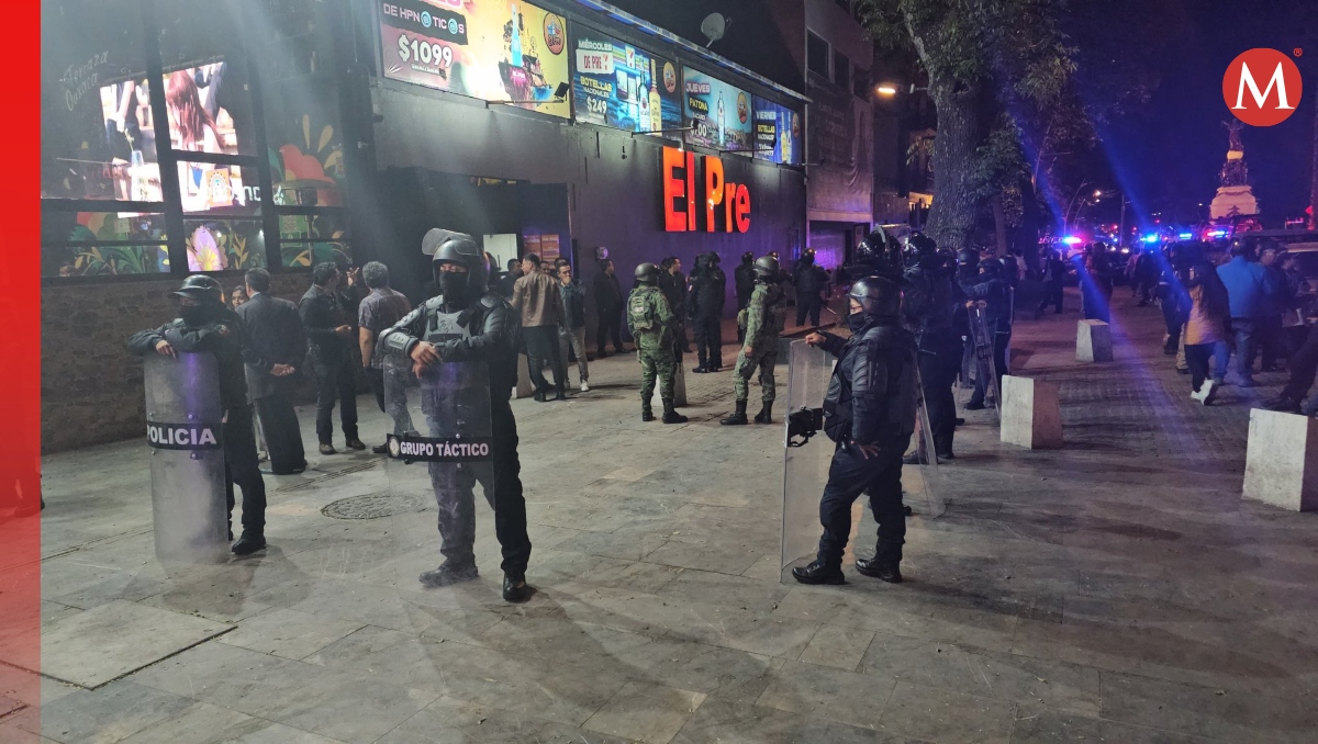 Realizan operativo múltiple en centros nocturnos de Puebla capital | Andrés Lobato