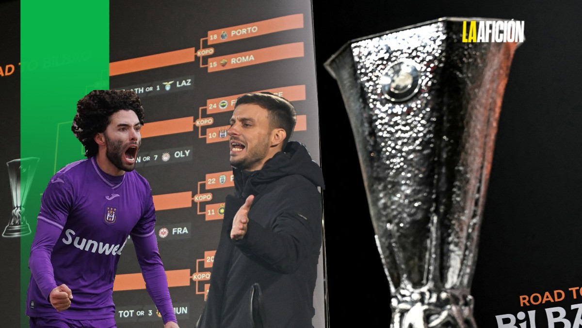 Estos son los rivales del 'Chino' Huerta y Anselmi para playoffs de la Europa League (Instagra @cesarh_33/AFP)