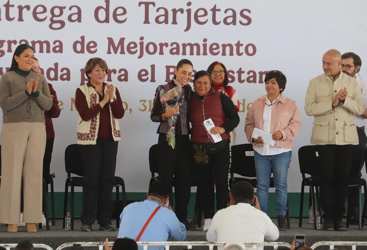 Sheinbaum realiza gira en el Estado de México | Foto: Jorge Carballo