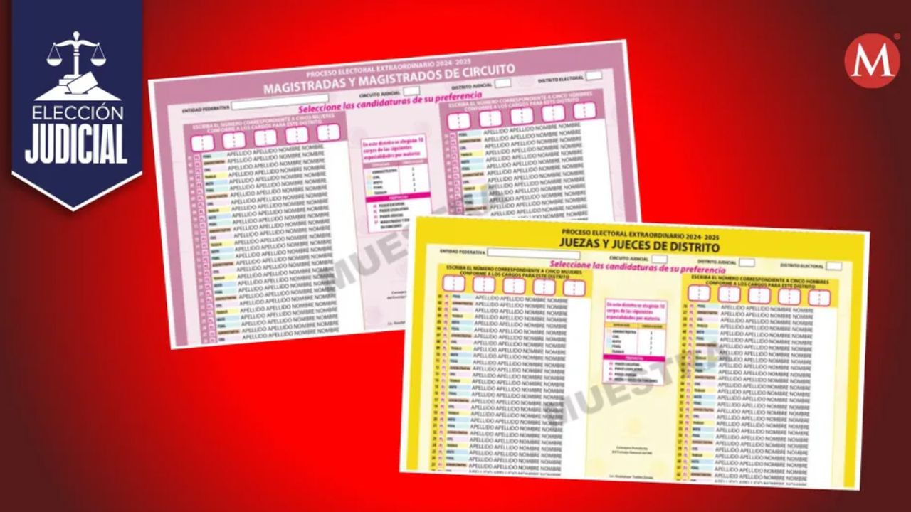 Por unanimidad, INE aprueba boletas para jueces y magistraturas; admiten que son complejas