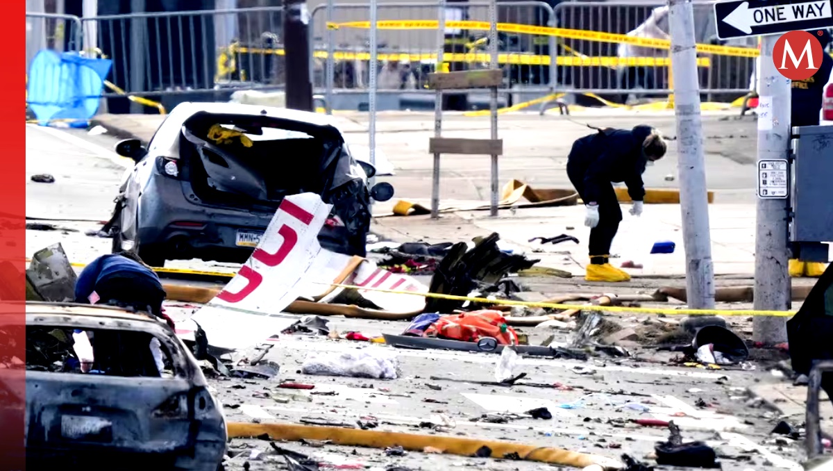 Accidente aéreo en Filadelfia. | AP