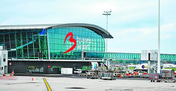 Actividades en la terminal aérea de Bruselas, Bélgica. SHUTTERSTOCK