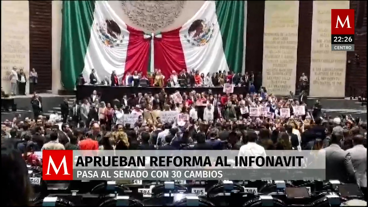 Diputados aprueban reformas al Infonavit para crear constructora y usar 2.4 billones