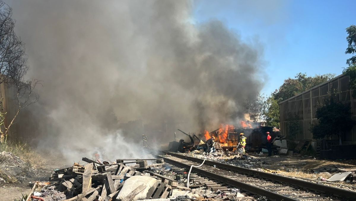 Seis personas fueron evacuadas del área, pero no presentaron lesiones | Susana Paredes