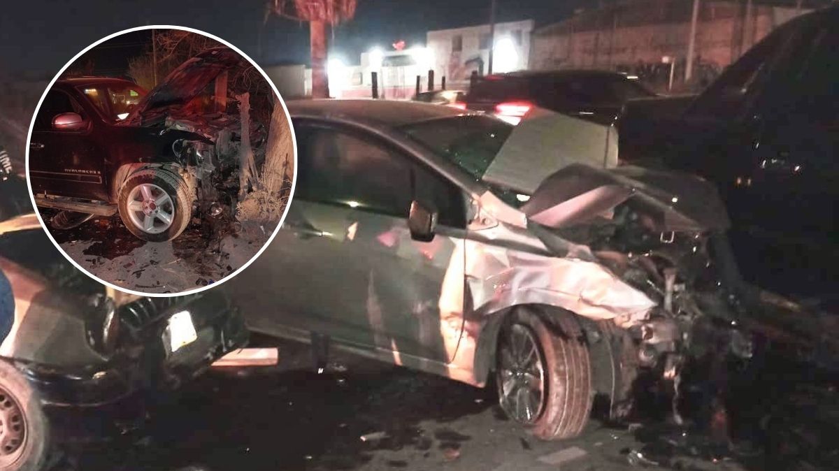 Presuntamente, el conductor de la camioneta Chevrolet Avalanche en color negro les cortó el paso a los vehículos.| Archivo