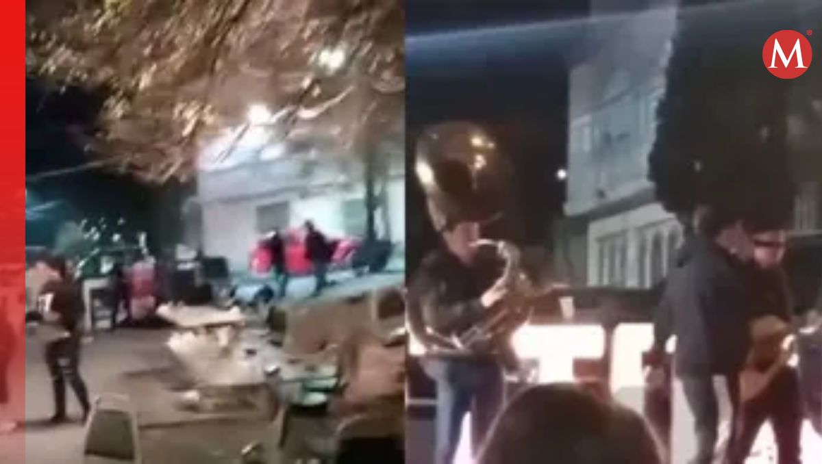 En el video se logra apreciar a los asistentes momentos antes de la balacera | Especial