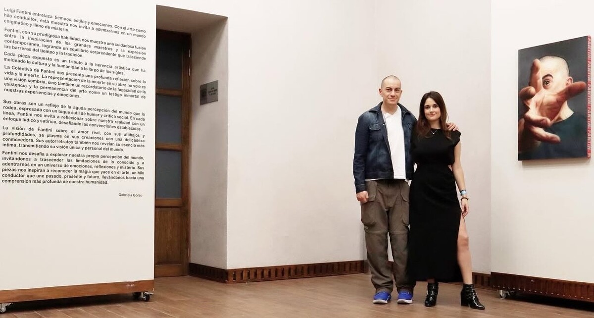 Luigi Fantini y Gabriela Gorab, artífices de la plataforma. (Especial)