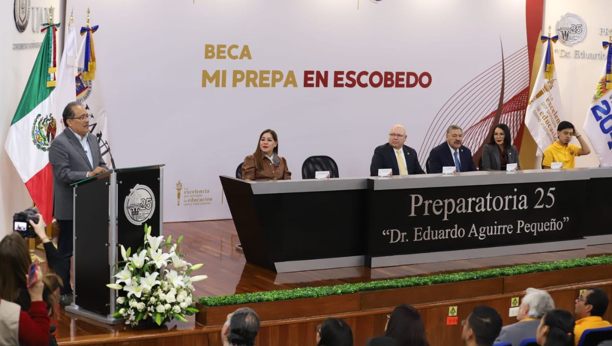 Beneficiarán a alumnos de la Prepa 16 y 25 de la UANL y la Emiliano Zapata. Luis Guerra