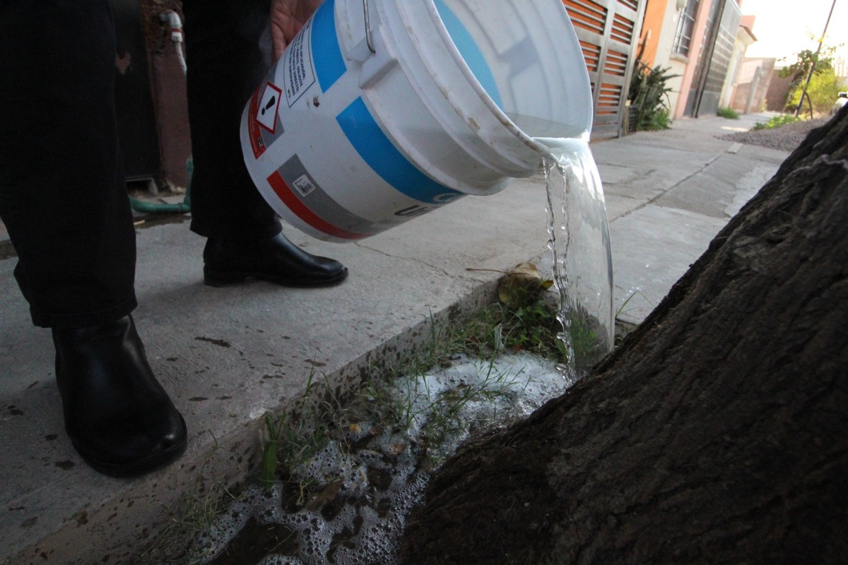 Falta de agua. | Verónica Rivera